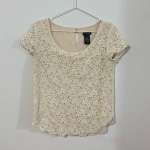 White Lace Top